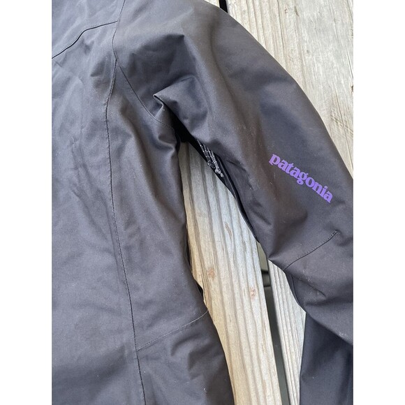 Patagonia Snowbelle h2no Women's XS Jacket Shell Only RECCO Missing Hood - Black - Picture 7 of 11